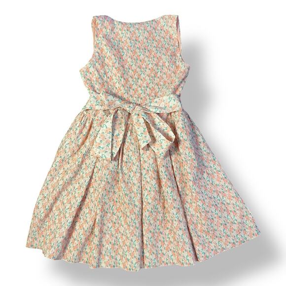 Endless Rose Floral Textured‎ Bow Tie Mini Dress Size M Pink Party - Picture 5 of 9